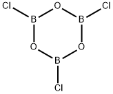 Trichloroboroxin Struktur