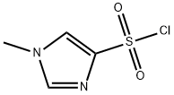 1-Methyl-1H-imidazole-4-sulfonyl chloride Struktur