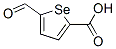 2-Selenophenecarboxylic acid, 5-formyl- (8CI,9CI) Struktur