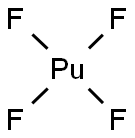 PLUTONIUMTETRAFLUORIDE Struktur