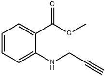 Benzoic acid, 2-(2-propynylamino)-, methyl ester (9CI) Struktur