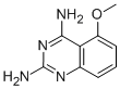 5-METHOXY-QUINAZOLINE-2,4-DIAMINE Struktur