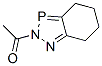 2H-1,2,3-Benzodiazaphosphole,  2-acetyl-4,5,6,7-tetrahydro-  (9CI) Struktur