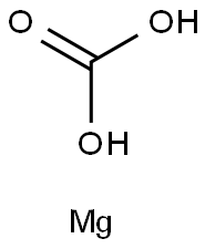 Magnesium carbonate Struktur