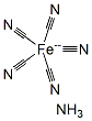 amminepentacyanoferrate(III) Struktur