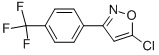 5-CHLORO-3-[4-(TRIFLUOROMETHYL)PHENYL]ISOXAZOLE Struktur