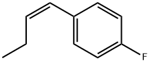 Benzene, 1-(1-butenyl)-4-fluoro-, (Z)- (9CI) Struktur