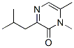 2(1H)-Pyrazinone,1,6-dimethyl-3-(2-methylpropyl)-(9CI) Struktur