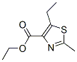 4-Thiazolecarboxylicacid,5-ethyl-2-methyl-,ethylester(9CI) Struktur