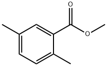 2,5-Dimethylbenzoic acid methyl ester Struktur