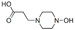 1-Piperazinepropanoicacid,4-hydroxy-(9CI) Struktur