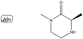 (R)-1,3-Dimethyl-piperazin-2-one hydrochloride Structure