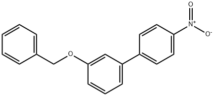 1-(Benzyloxy)-3-(4-nitrophenyl)benzene Struktur