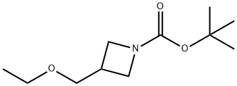 N-BOC-3-(EthoxyMethyl)azetidine Struktur