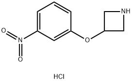 3-(3-Nitrophenoxy)azetidine hydrochloride Struktur