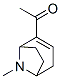 Ethanone, 1-(8-methyl-8-azabicyclo[3.2.1]oct-2-en-2-yl)- (9CI) Struktur