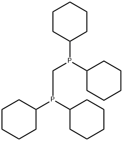 BIS(DICYCLOHEXYLPHOSPHINO)METHANE Structure