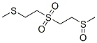 1-methylsulfinyl-2-(2-(methylthio)ethylsulfonyl)ethane Struktur