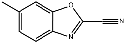 2-Benzoxazolecarbonitrile,  6-methyl- Struktur