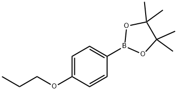 4-Propoxyphenylboronic acid pinacol ester Struktur