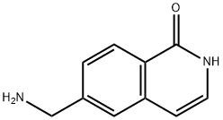 6-(アミノメチル)イソキノリン-1(2H)-オン 化學(xué)構(gòu)造式