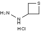 1-(thietan-3-yl)hydrazine dihydrochloride Struktur