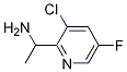 1-(3-chloro-5-fluoropyridin-2-yl)ethanaMine Struktur