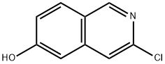 3-chloroisoquinolin-6-ol Struktur