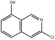 3-chloroisoquinolin-8-ol Struktur