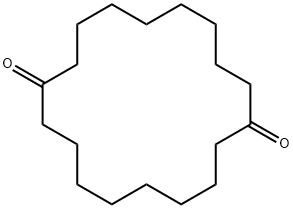 1,10-Cyclooctadecanedione Struktur