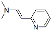 Ethenamine, N,N-dimethyl-2-(2-pyridinyl)-, (1E)- (9CI) Struktur