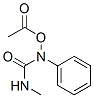 NACETOXYNPHENYLNMETHYLUREA Struktur