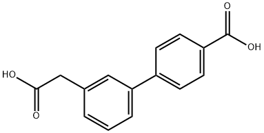 4-[3-(CarboxyMethyl)phenyl]benzoic acid Struktur