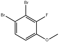 3,4-DibroMo-2-fluoroanisole Struktur