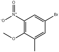 4-BroMo-2-Methyl-6-nitroanisole Struktur