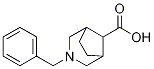 3-benzyl-3-azabicyclo[3.2.1]octane-8-carboxylic acid Struktur