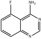 4-AMINO-5-FLUOROQUINAZOLINE Struktur