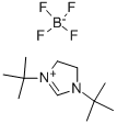 1 3-DI-TERT-BUTYLIMIDAZOLINIUM TETRAFLU& Struktur