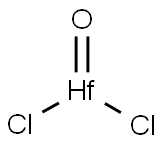 HAFNIUM OXYCHLORIDE Struktur