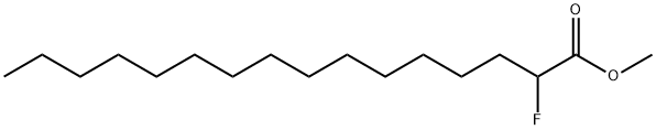 2-fluoro Palmitic Acid methyl ester Struktur