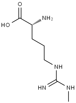 NG-MONOMETHYL-D-ARGININE MONOACETATE Struktur