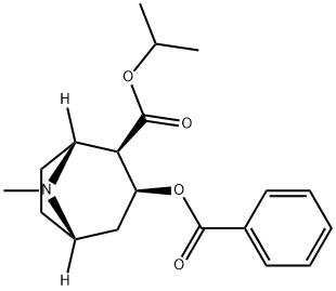 BENZOYLECGONINE ISOPROPYL ESTER Struktur