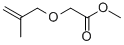 (2-METHYL-ALLYLOXY)-ACETIC ACID METHYL ESTER Struktur