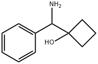 1-(aMino(phenyl)Methyl)cyclobutanol Struktur