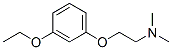 Ethanamine, 2-(3-ethoxyphenoxy)-N,N-dimethyl- (9CI) Struktur