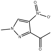 Ethanone, 1-(1-methyl-4-nitro-1H-pyrazol-3-yl)- (9CI) Struktur