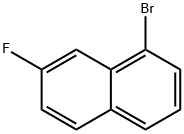 1-BROMO-7-FLUORONAPHTHALENE Struktur