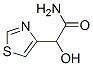 4-Thiazoleacetamide,  -alpha--hydroxy- Struktur