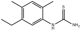 Thiourea, 1-(5-ethyl-2,4-diMethylphenyl)- Struktur