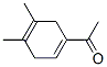 Ethanone, 1-(4,5-dimethyl-1,4-cyclohexadien-1-yl)- (9CI) Struktur